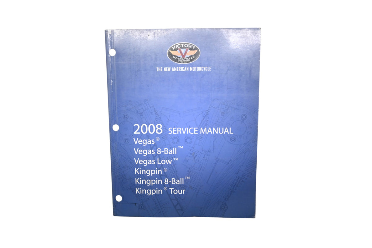 OEM Victory 9921242 08 Vegas & Kingpin Shop Service Manual