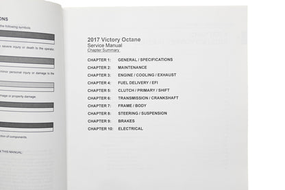 OEM Victory 9926924-R01, 9926924 17 Victory Octane Shop Service Manual