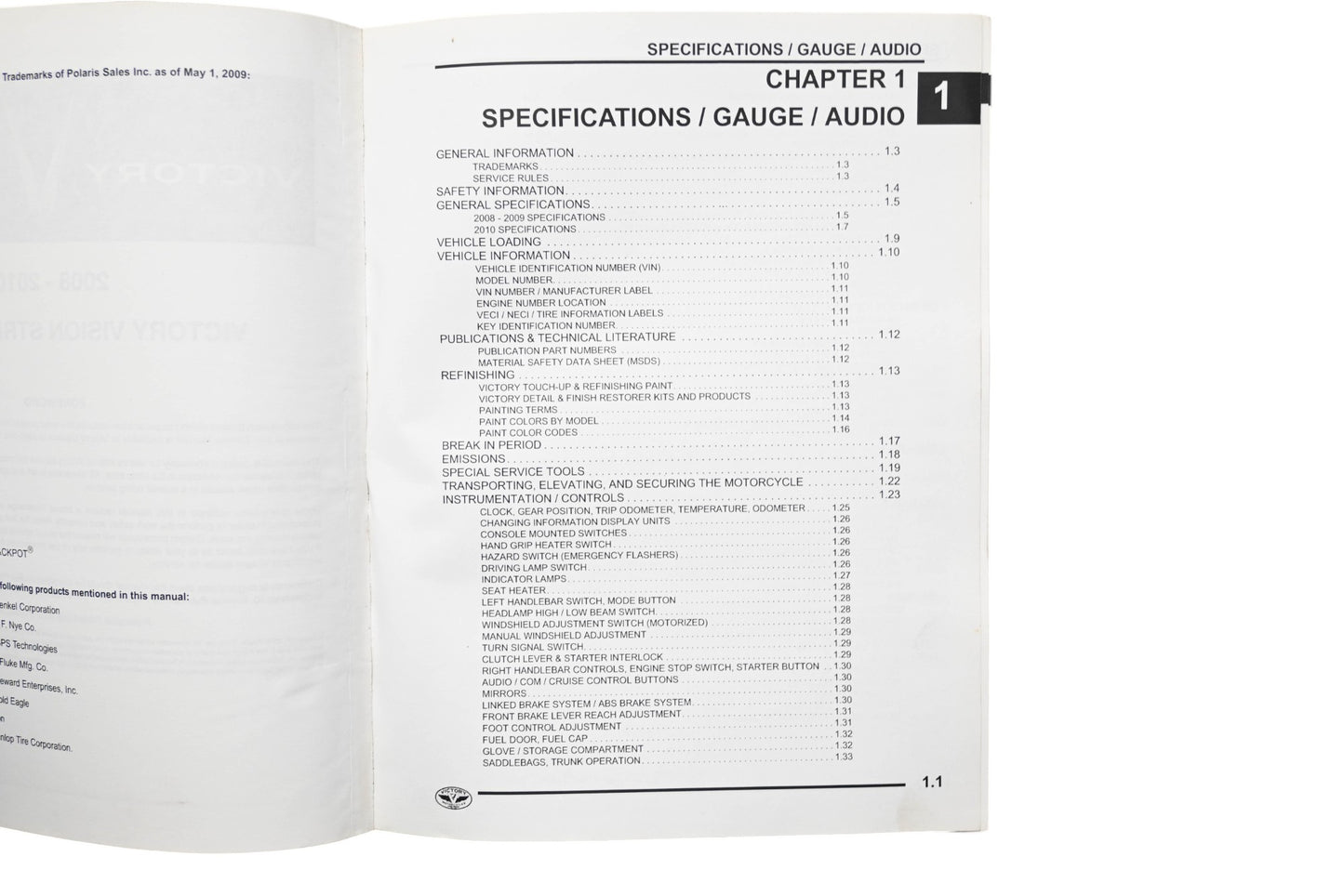 OEM Victory 9922444 08-10 Vision Shop Service Manual