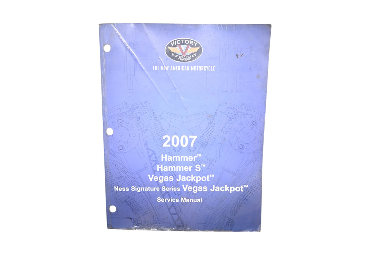 OEM Victory 9920838 07 Hammer Vegas Jackpot Shop Service Manual
