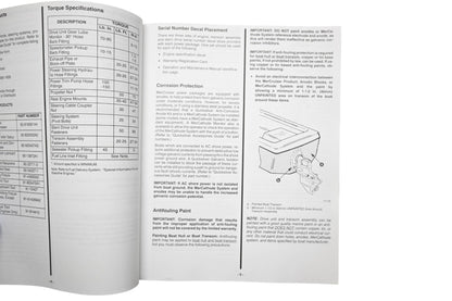 MerCruiser 90-860169970 Alpha Model Gasoline Engines Manual