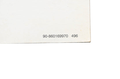 MerCruiser 90-860169970 Alpha Model Gasoline Engines Manual