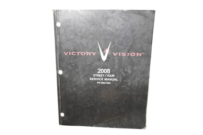 OEM Victory 9921254 08 Vision Street & Tour Shop Service Manual