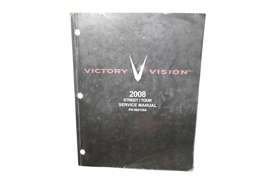 OEM Victory 9921254 08 Vision Street & Tour Shop Service Manual