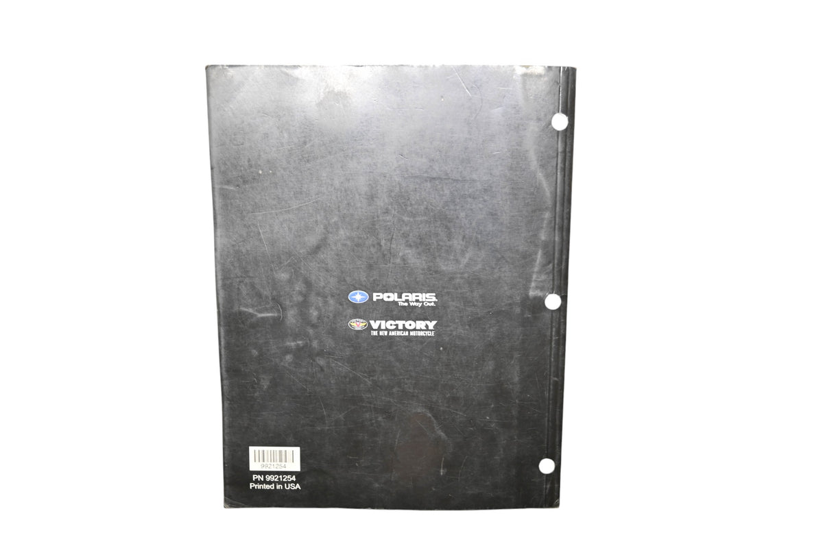 OEM Victory 9921254 08 Vision Street & Tour Shop Service Manual