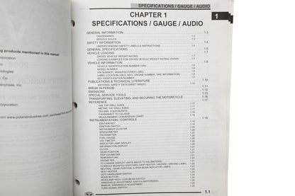OEM Victory 9921254 08 Vision Street & Tour Shop Service Manual