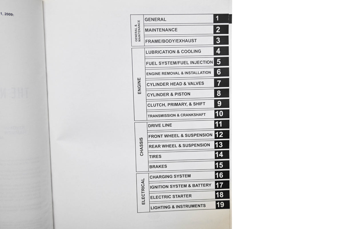 OEM Victory 9922432 09-10 Vegas Kingpin Hammer Shop Service Manual