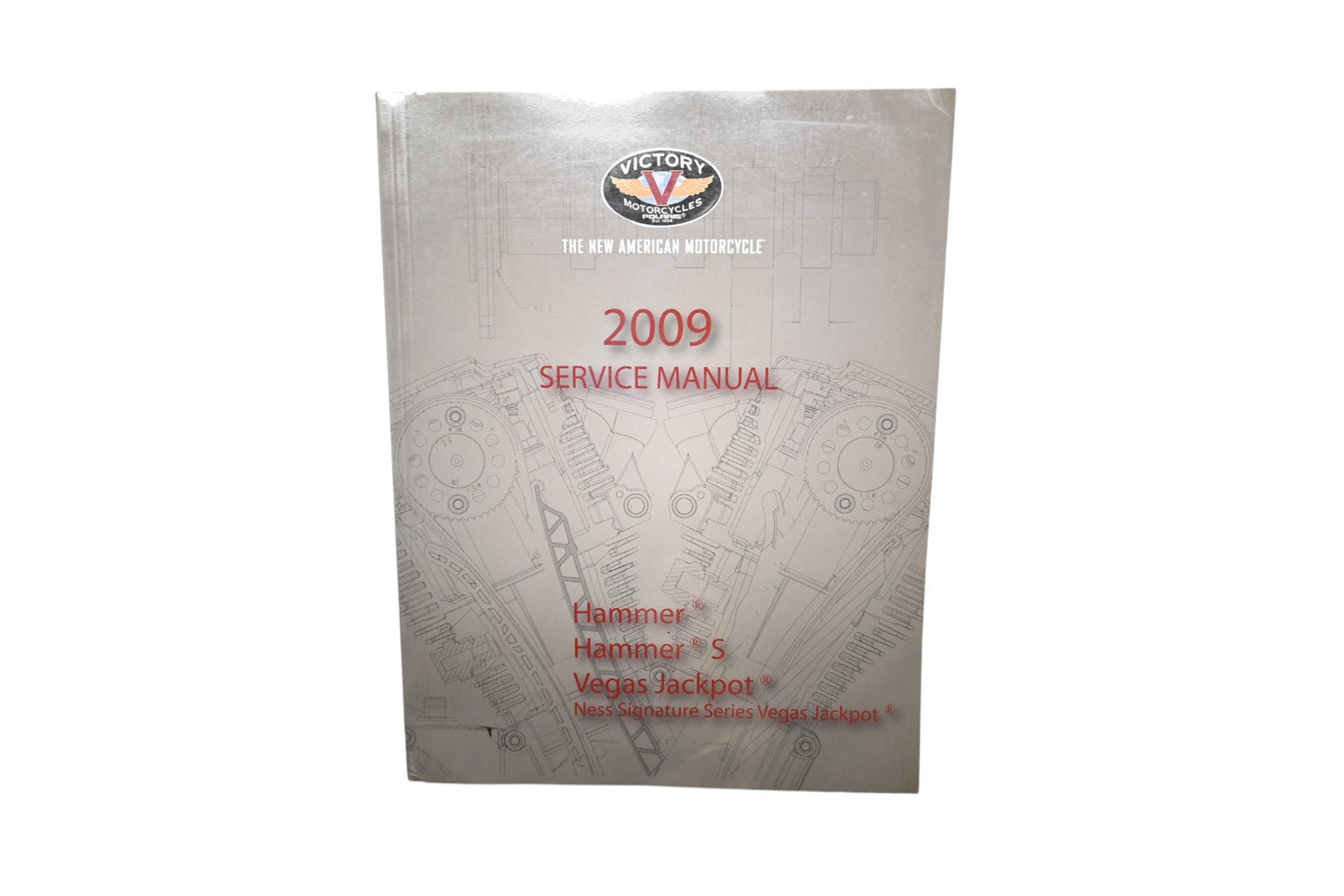 OEM Victory 9921962 09 Hammer S Vegas Jackpot Shop Service Manual