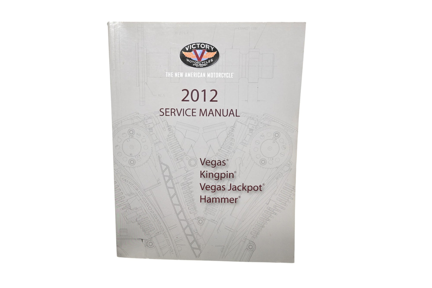 OEM Victory 9923271 12 Vegas Kingpin Hammer Shop Service Manual