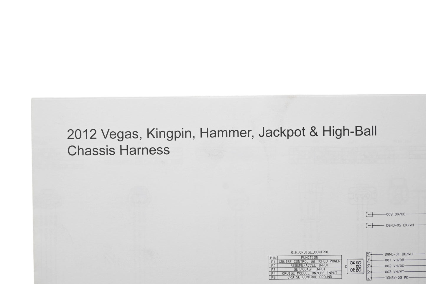 OEM Victory 9923271 12 Vegas Kingpin Hammer Shop Service Manual