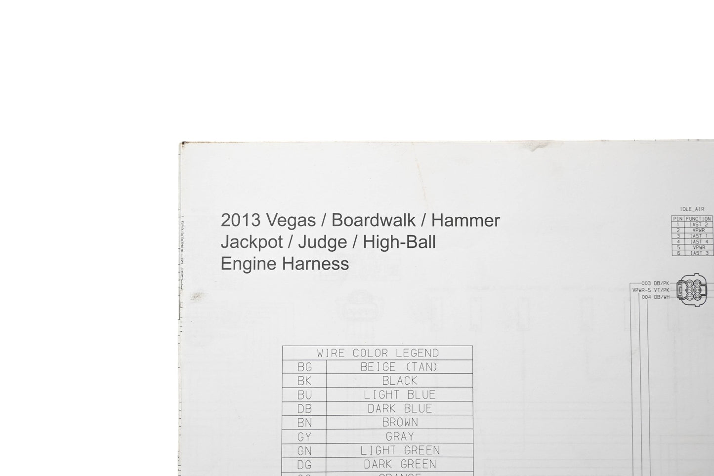 OEM Victory 9924060 13 Vegas Jackpot Hammer Shop Service Manual