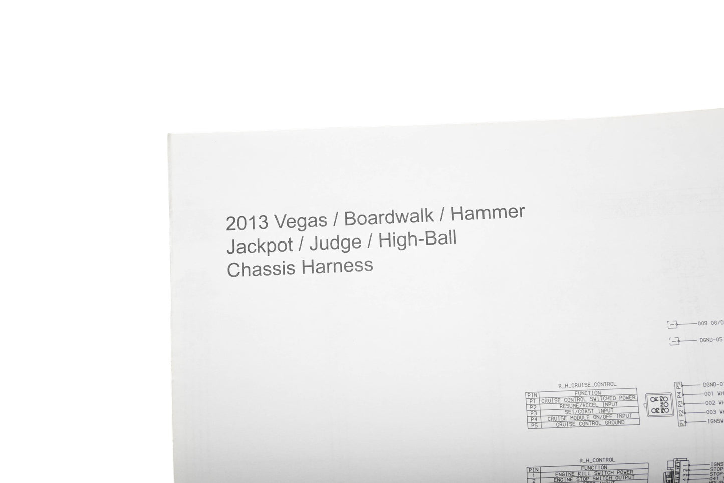 OEM Victory 9924060 13 Vegas Jackpot Hammer Shop Service Manual