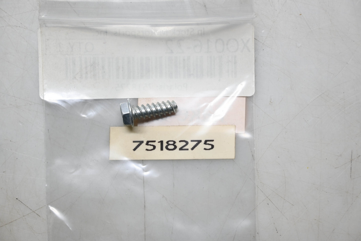 New OEM Polaris 7518275 Hex Head Screw NOS
