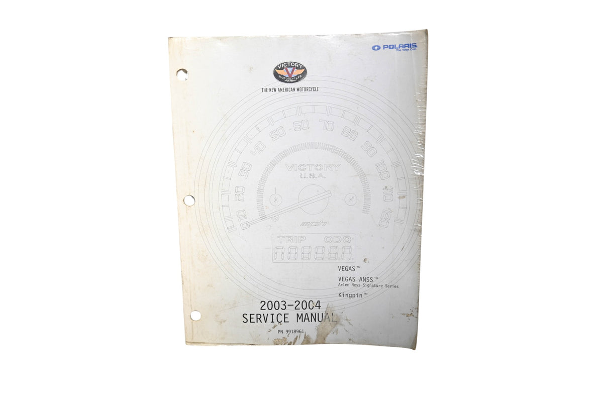 OEM Victory 9918961 03-04 Vegas Kingpin Shop Service Manual
