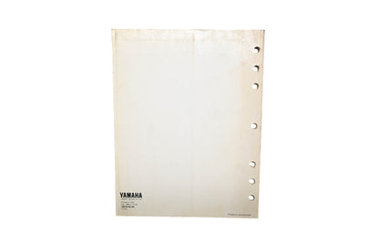 OEM Yamaha LIT-18616-02-04 Wave Runner SUV SV1200 Shop Service Manual
