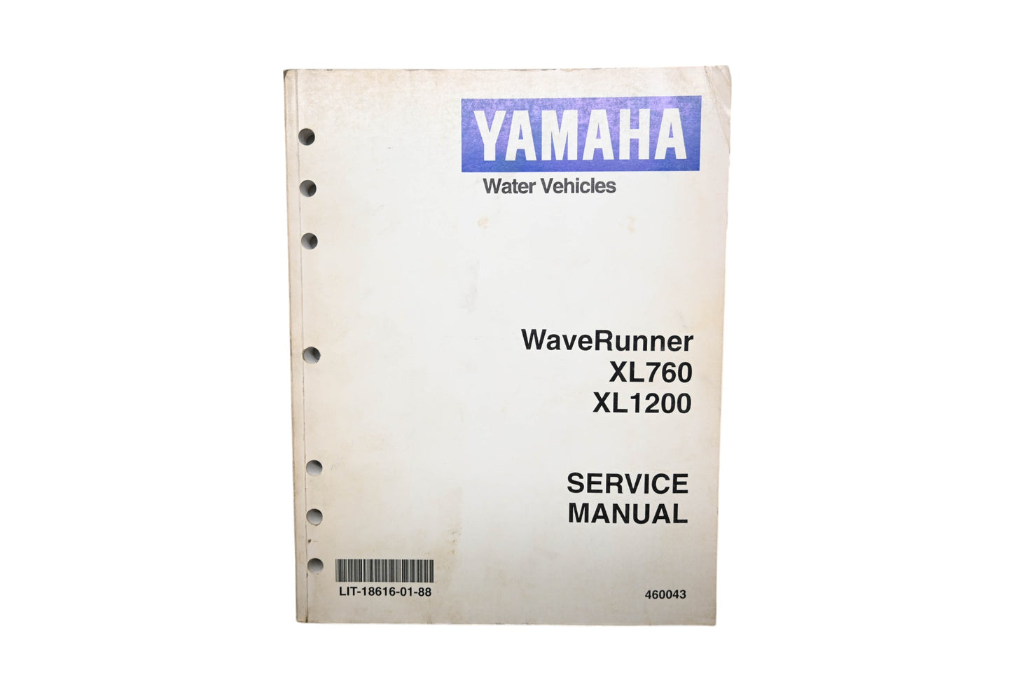 OEM Yamaha LIT-18616-01-88 Wave Runner XL760 XL1200 Shop Service Manual