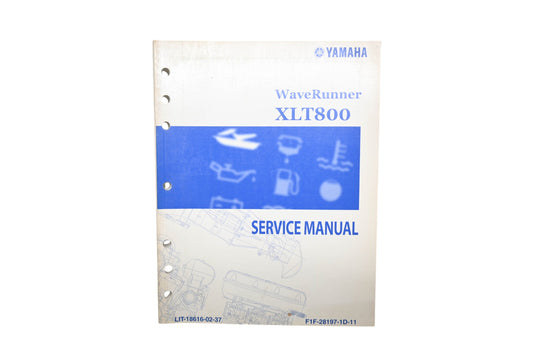 OEM Yamaha LIT-18616-02-37 Wave Runner XLT800 Shop Service Manual
