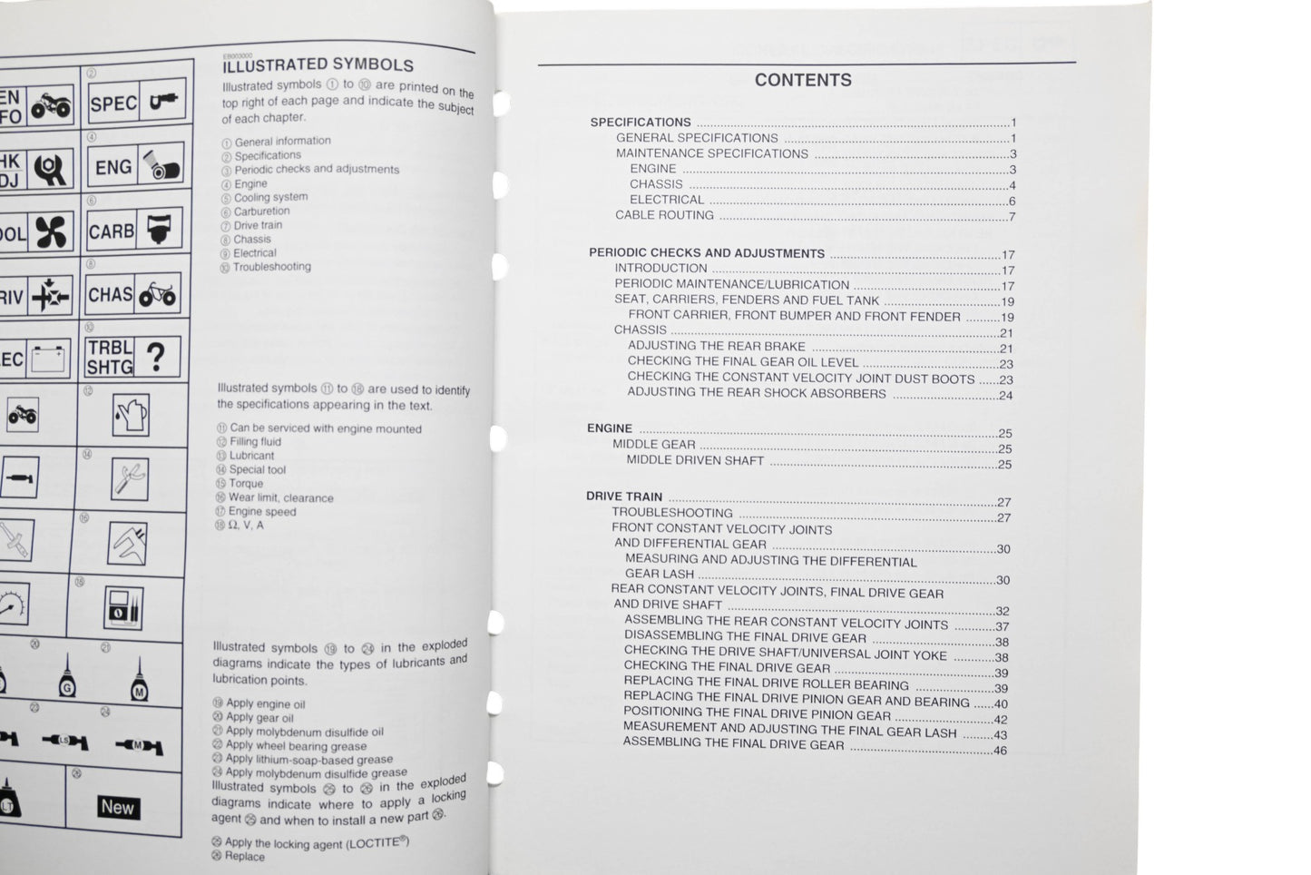 OEM Yamaha LIT-11616-18-35 Grizzly 450 YFM450FAT Supplementary Service Manual