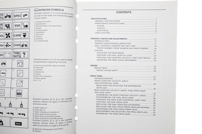 OEM Yamaha LIT-11616-18-35 Grizzly 450 YFM450FAT Supplementary Service Manual