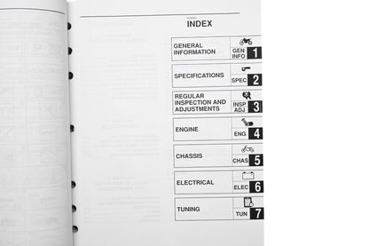 OEM Yamaha LIT-11626-14-36 YZ125N1 Owner's Service Manual