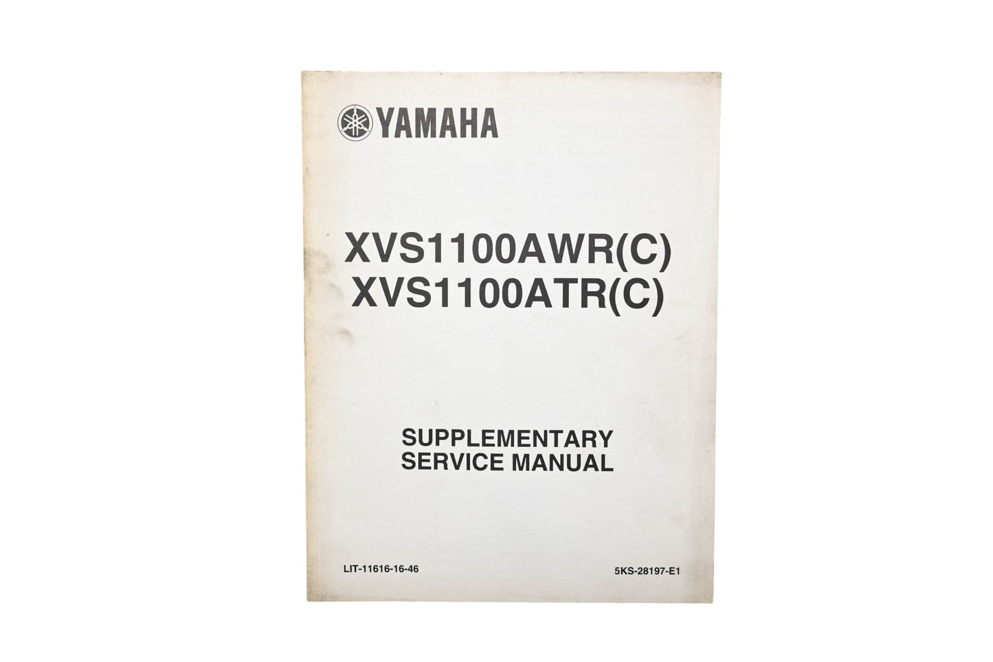 OEM Yamaha LIT-11616-16-46 XVS1100A Supplementary Service Manual