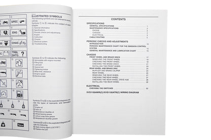 OEM Yamaha LIT-11616-16-46 XVS1100A Supplementary Service Manual