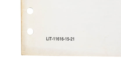 OEM Yamaha LIT-11616-15-21 YFM400NP Supplementary Service Manual