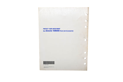 OEM Yamaha LIT-11616-13-04 YFA1M(C) Supplementary Service Manual