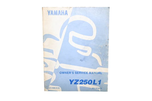 OEM Yamaha LIT-11626-12-34 YZ250L1 Owner's Service Manual