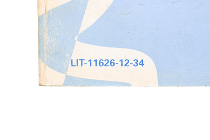 OEM Yamaha LIT-11626-12-34 YZ250L1 Owner's Service Manual