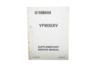 OEM Yamaha LIT-11616-19-80 YFM35XV Supplementary Service Manual