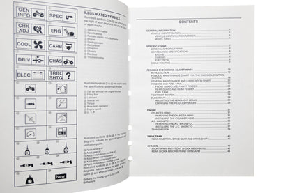 OEM Yamaha LIT-11616-19-80 YFM35XV Supplementary Service Manual