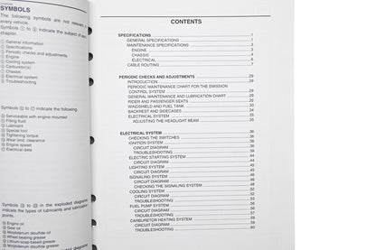 OEM Yamaha LIT-11616-18-02 XVZ13CTT(C) Supplementary Service Manual