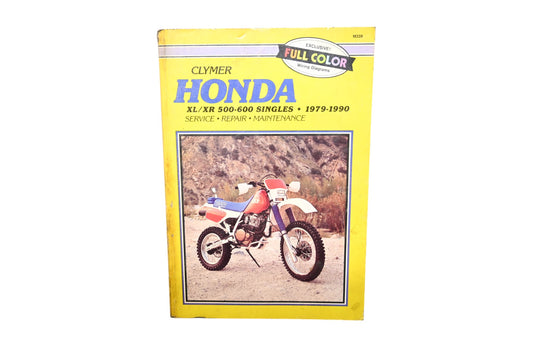 Clymer M339, 24185753803 79-90 XL XR 500 650 Singles Service Repair Manual