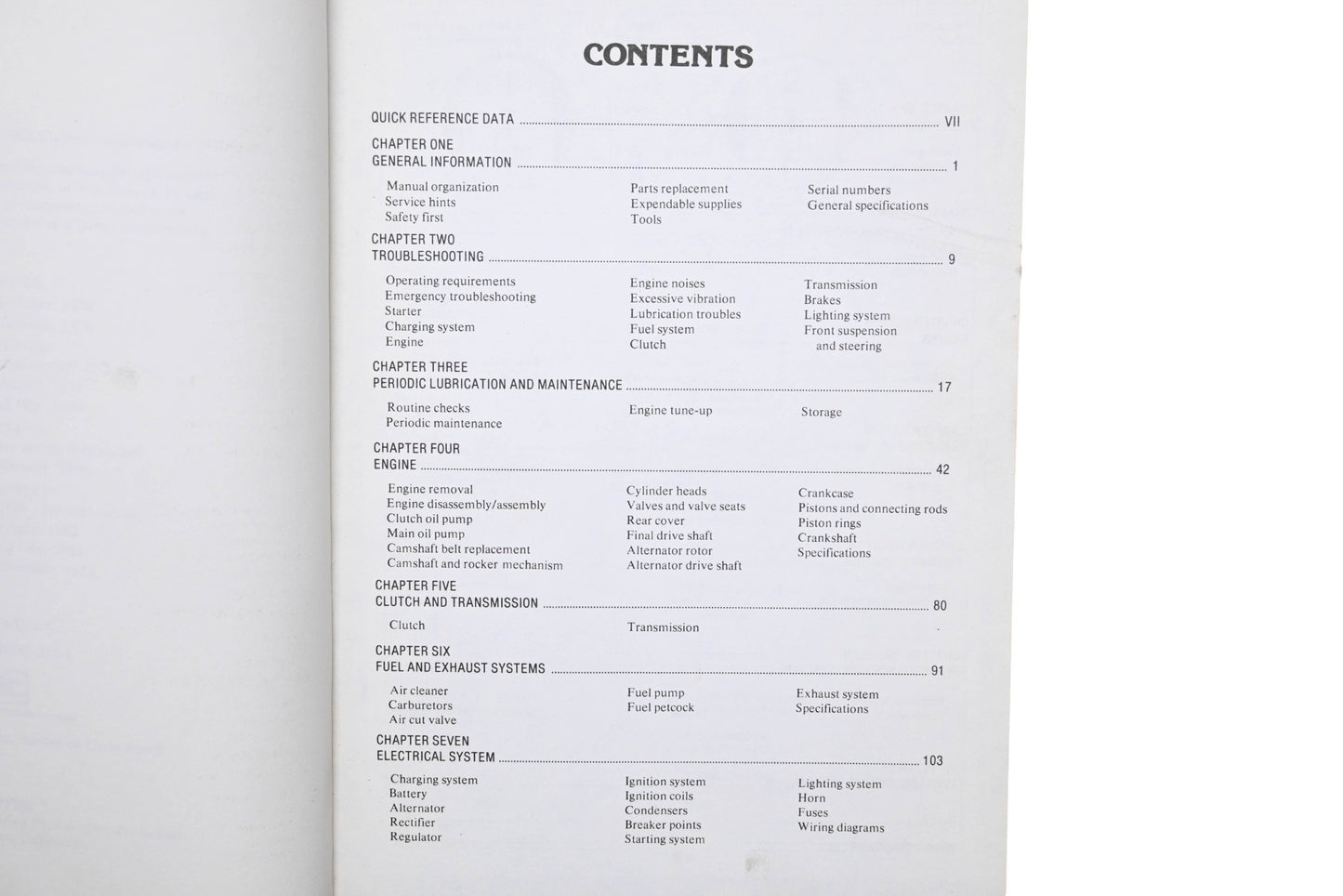 Clymer M340 75-82 Honda GL1000 GL1100 Shop Service Manual