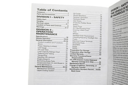 OEM Arctic Cat 2261-068 17 Wildcat Sport XT Limited Operators Manual