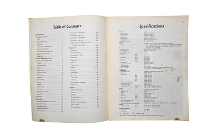 OEM Kawasaki 99920-1216-01 83 KDX200 Owner's & Service Manual