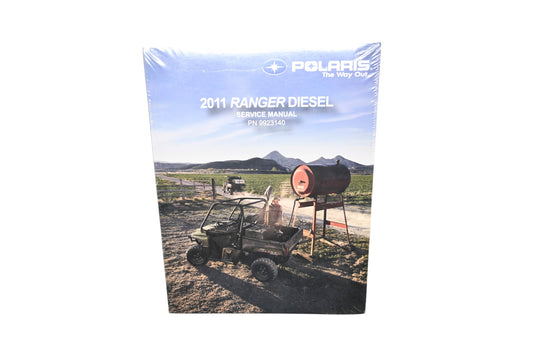 New OEM Polaris 9923140 11 Ranger Diesel Shop Service Manual NOS