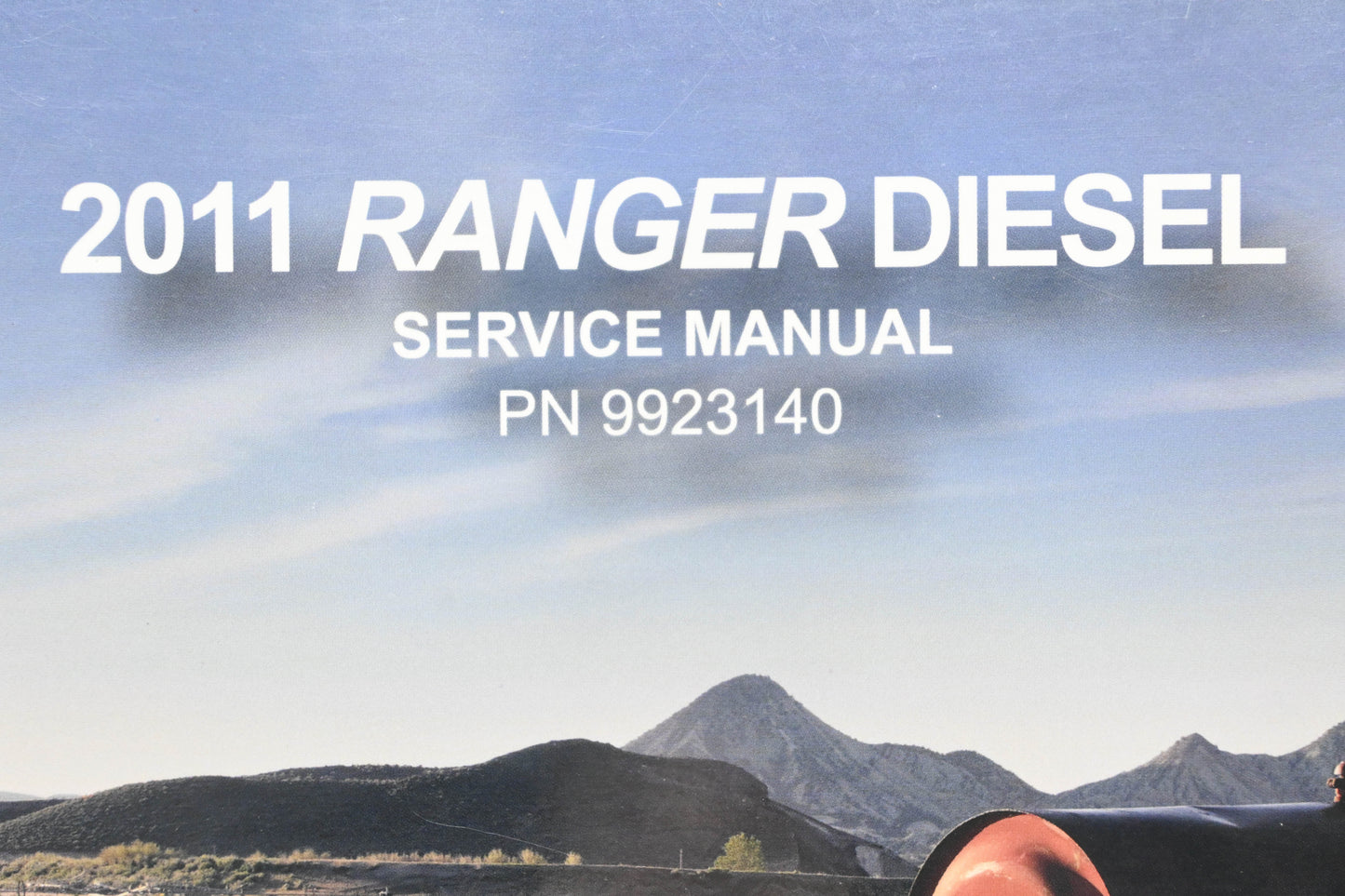 New OEM Polaris 9923140 11 Ranger Diesel Shop Service Manual NOS