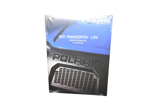 New OEM Polaris 9923008 11 Ranger EV LSV Shop Service Manual NOS