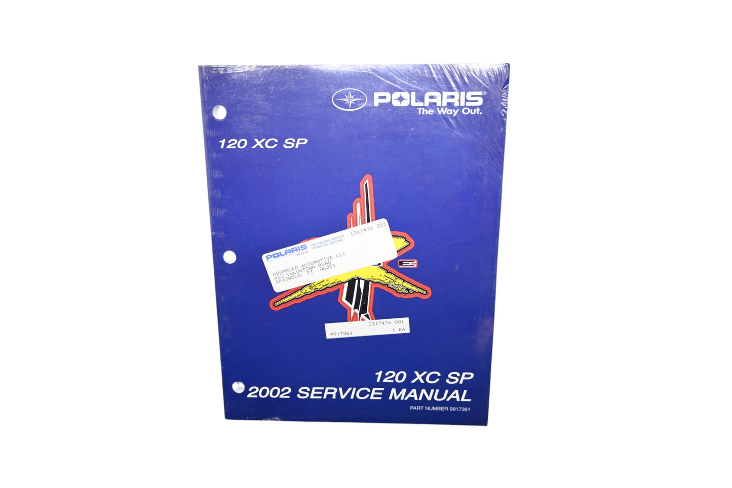 New OEM Polaris 9917361 02 120 XC SP Shop Service Manual NOS
