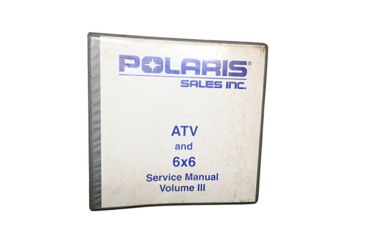 OEM Polaris 9915083 ATV And 6x6 Service Manual Vol.3