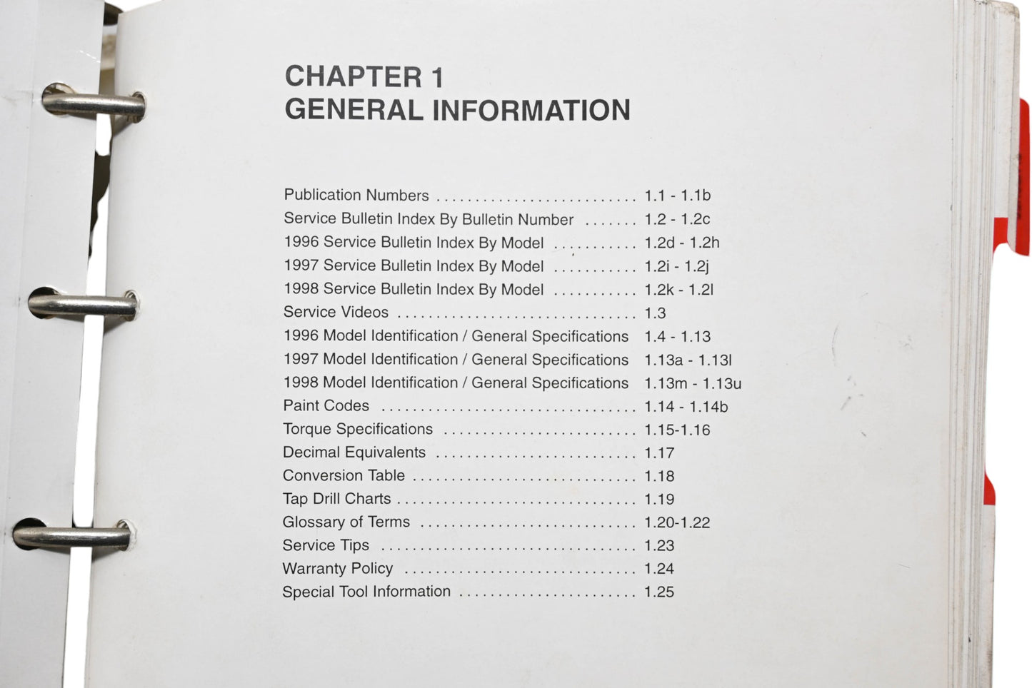 OEM Polaris 9913263 1996-1998 Snowmobile Service Manual Volume III