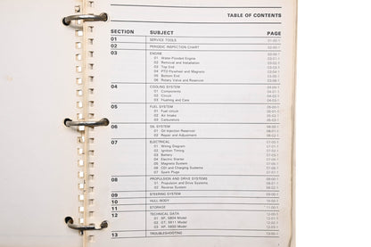 Sea-Doo 219100004 91 SP GT XP Shop Service Manual