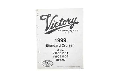 OEM Victory 9914759 99 Standard Cruiser Parts Manual