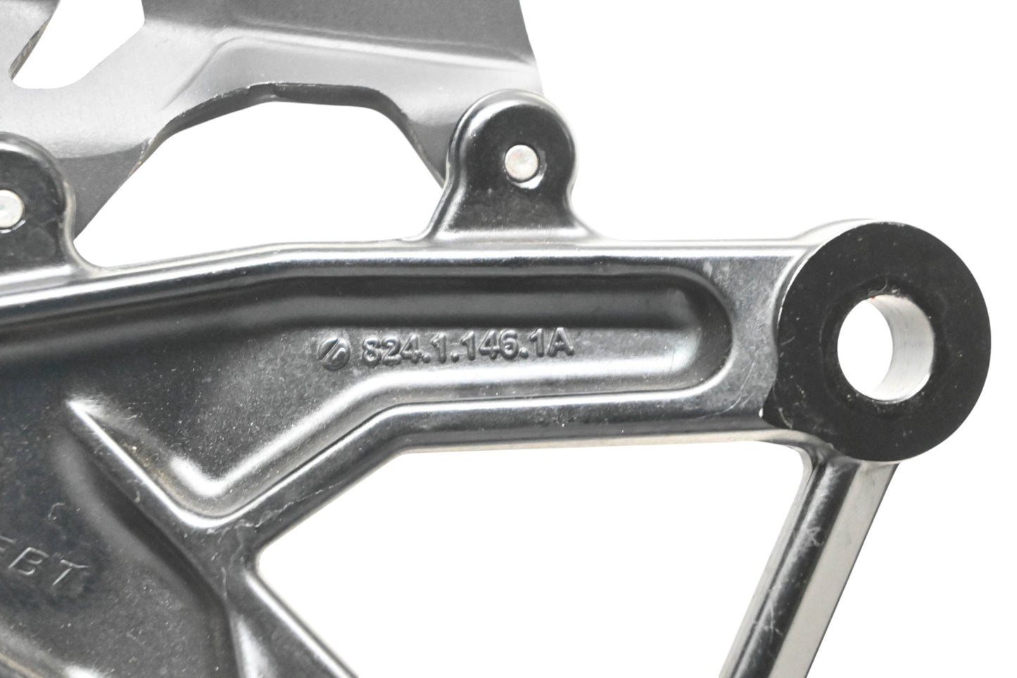 OEM Ducati 82411461A Driver's Left Foot Peg & Bracket