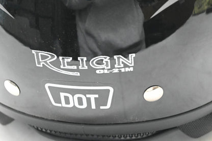 HJC CL-21M Reign Black & Silver Helmet Large NOS