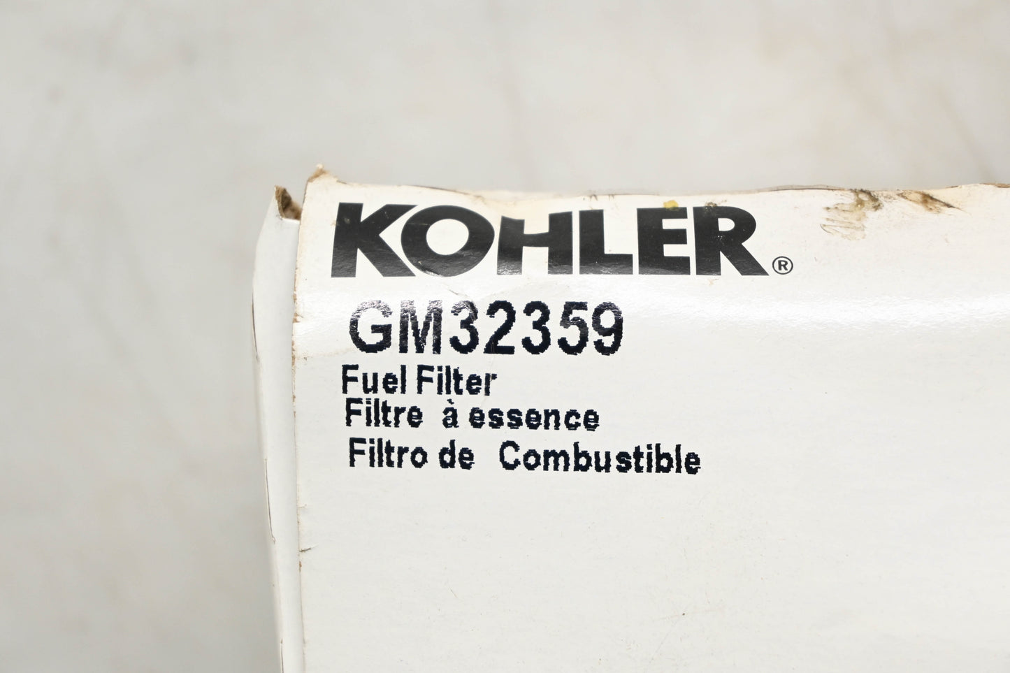 Kohler GM32359 Fuel Filter NOS