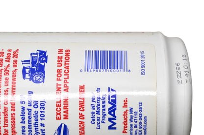 Lucas 49807100018 Heavy Duty Oil Stabilizer 1 Quart NOS