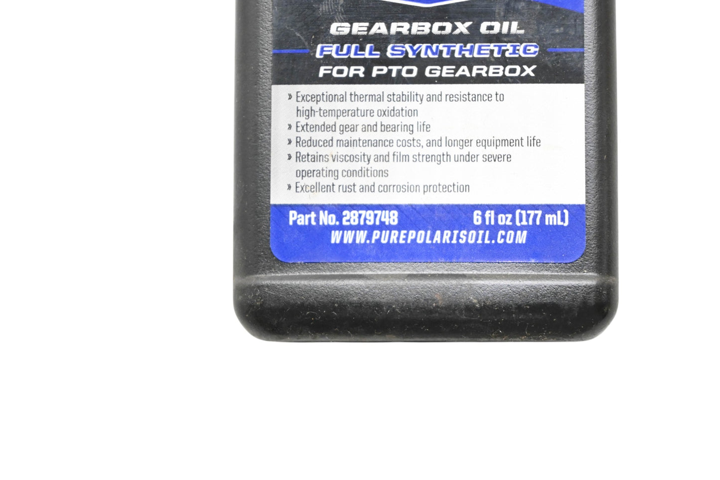 New OEM Polaris 2879748 Full Synthetic Gearbox & PTO Oil 6 Fl Oz. NOS